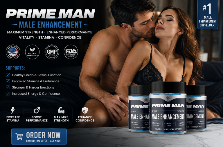 Prime Man Male Enhancement Gummies bottles for Canadian customers